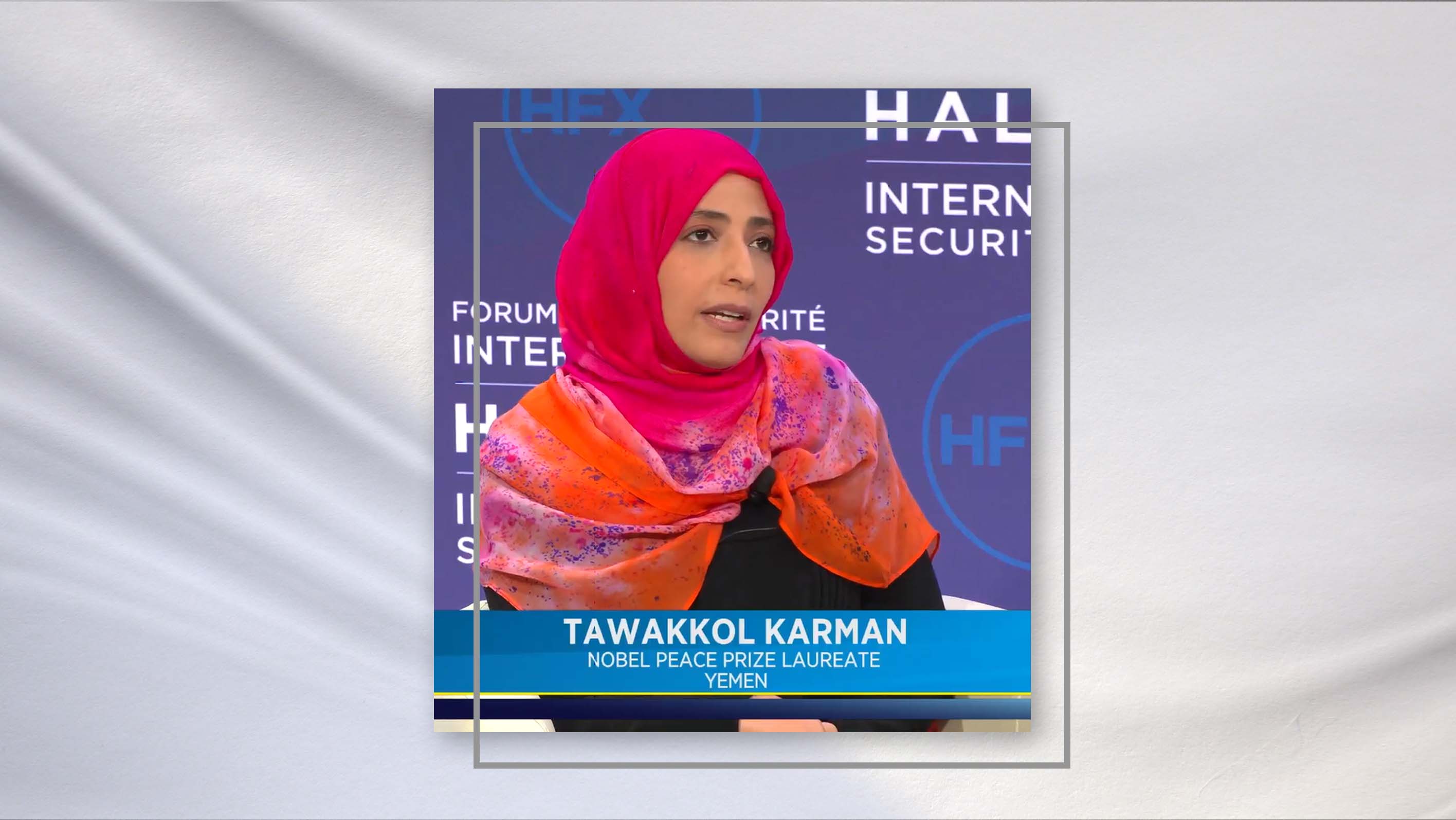 Tawakkol Karman's Halifax Speech on Democracy Future in Canada